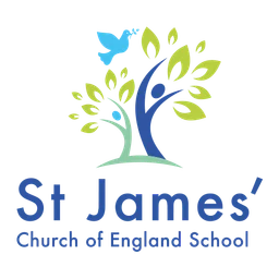 St James' Church of England Aided Junior School logo