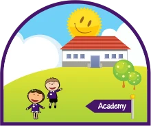 The Gainsborough Hillcrest Early Years Academy logo