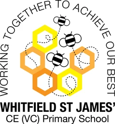 Whitfield St James' CofE (VC) Primary School logo